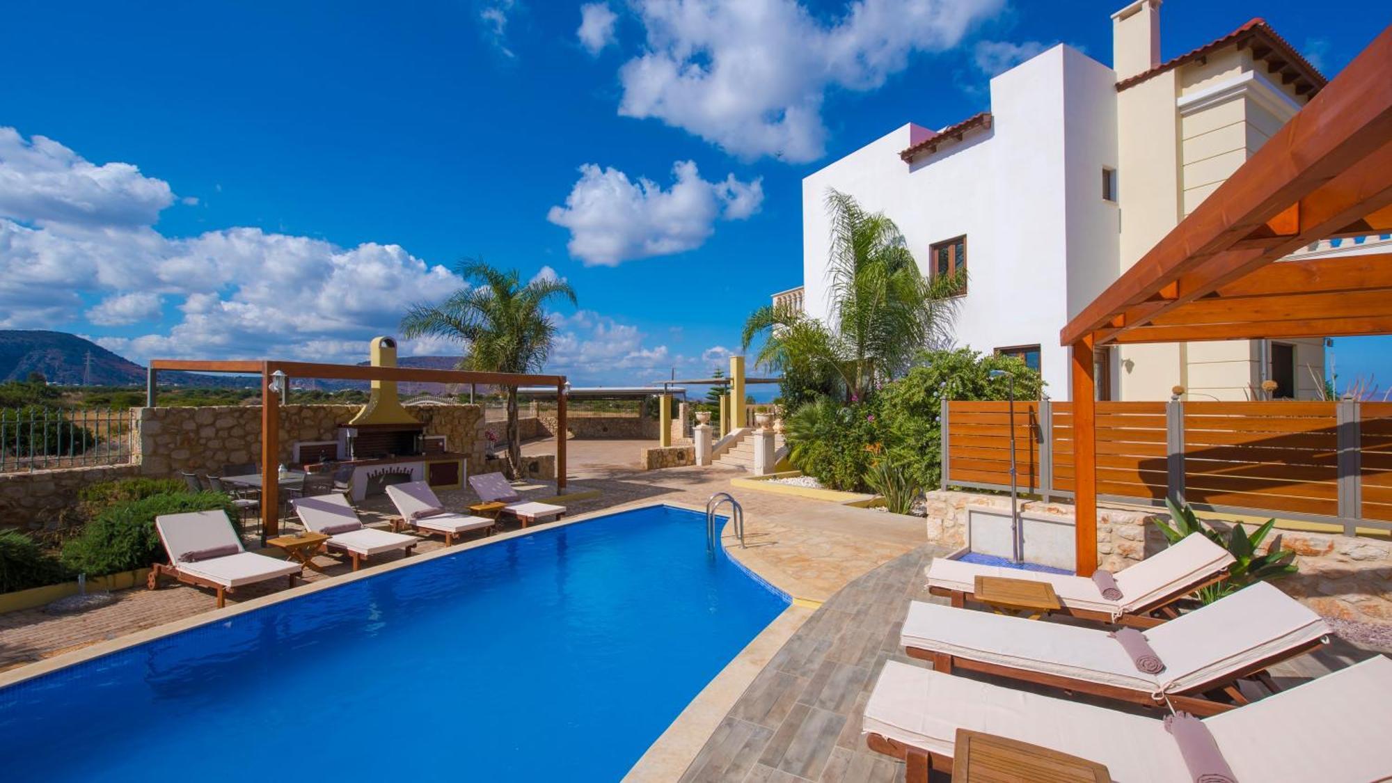 Sunshine Villa With Private Pool By Estia Hersonissos  Exterior photo